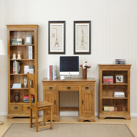 French Oak : Kệ Sách Gỗ Sồi - 90cm